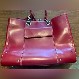 EUC Authentic Wilson’s leather work/travel bag large capacity